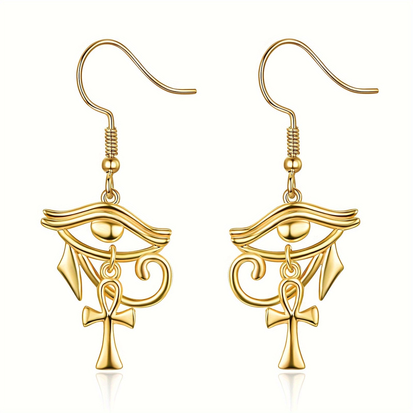 Ankh Horus Earrings