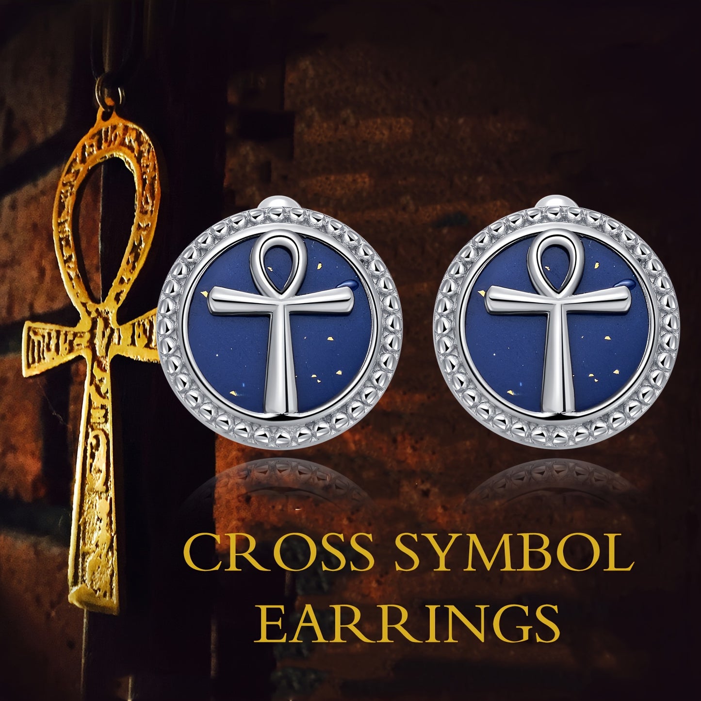 Ankh Earrings