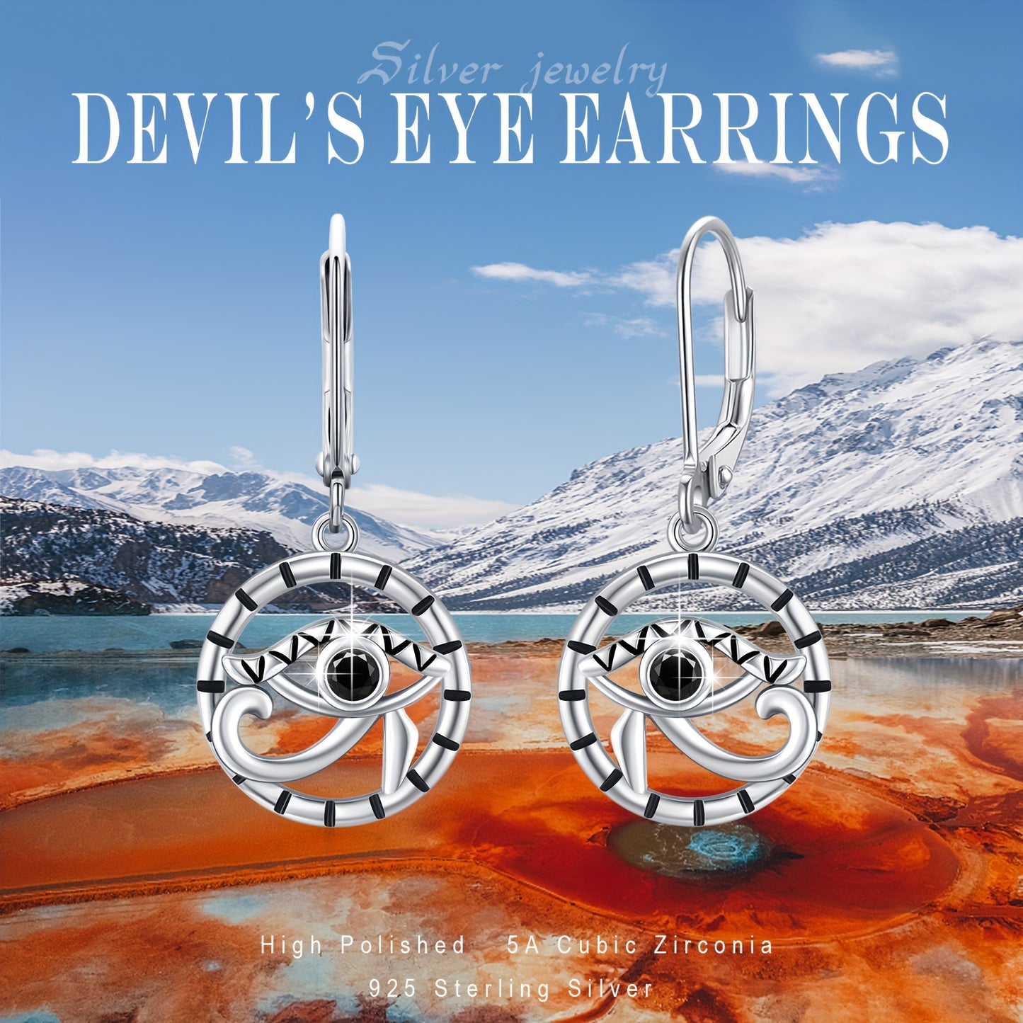 Eye Of Horus Earrings